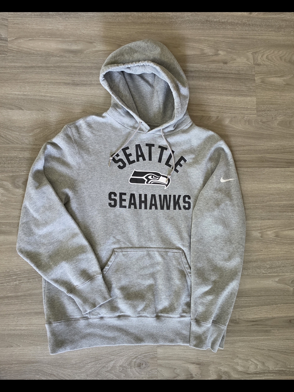 Nike Gray Seattle Seahawks Hoodie with Team Graphic